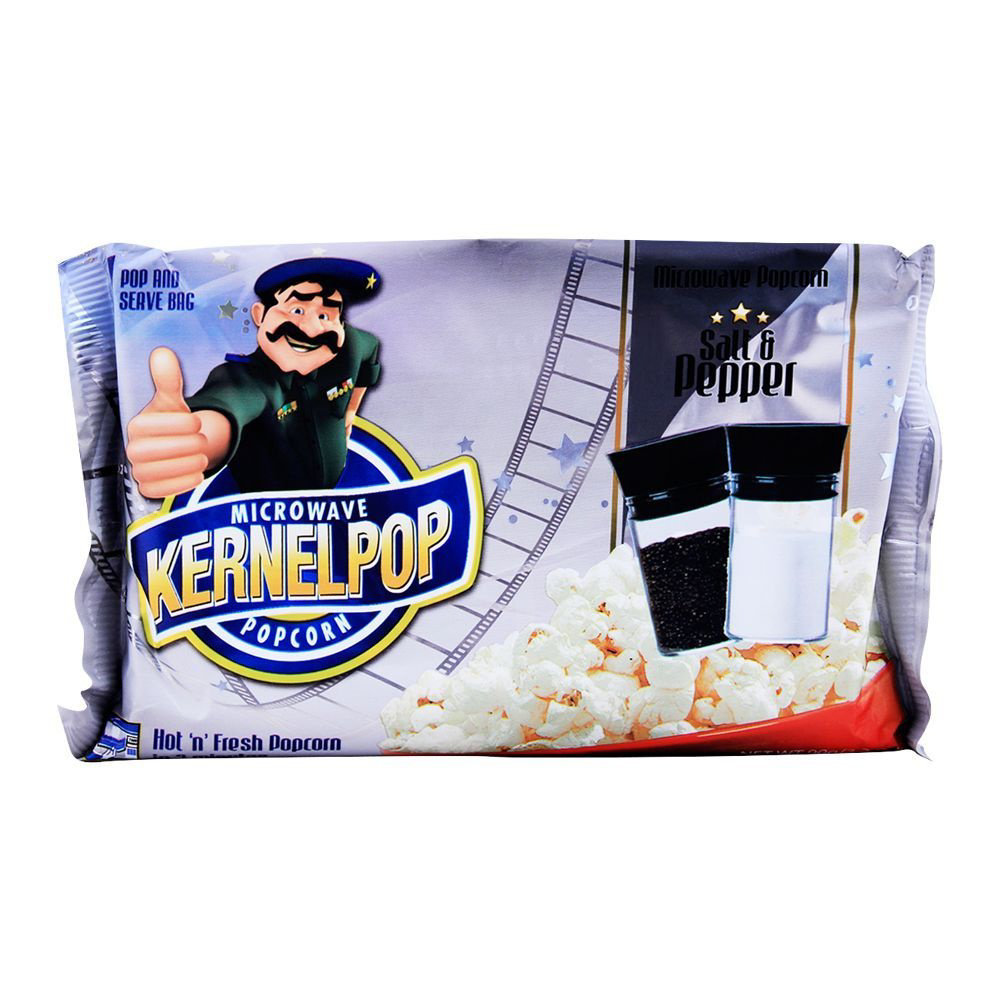 Picture of Kernelpop Microwave Popcorn Salt & Pepper 90GM