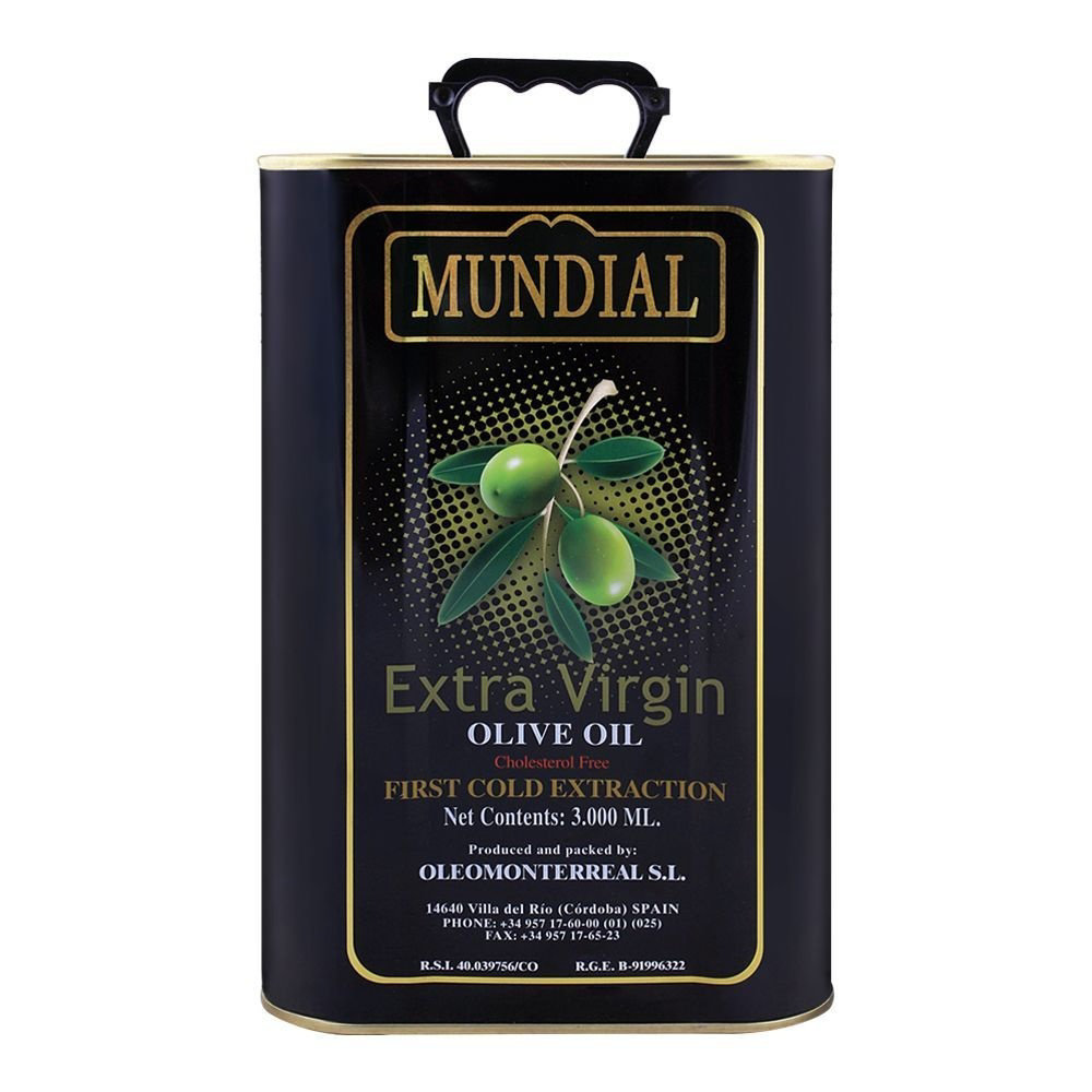 Picture of Mundial Extra Virgin Olive Oil 1Liter Tin