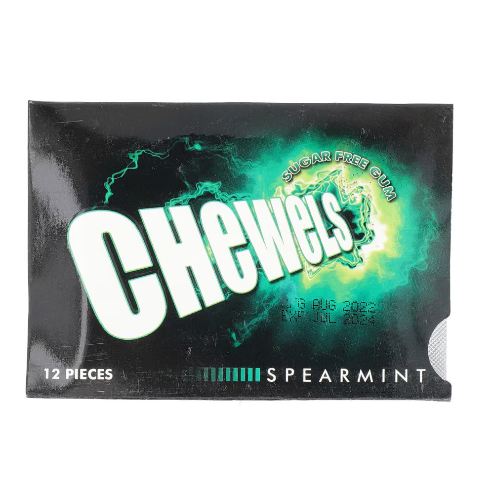 Picture of Chewels Spearmint Sugar Free Gum 12Pcs