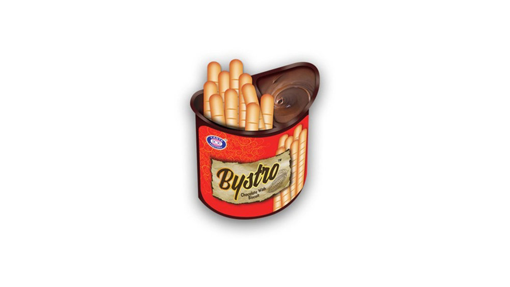 Picture of Bystro Chocolate With Biscuit 35GM
