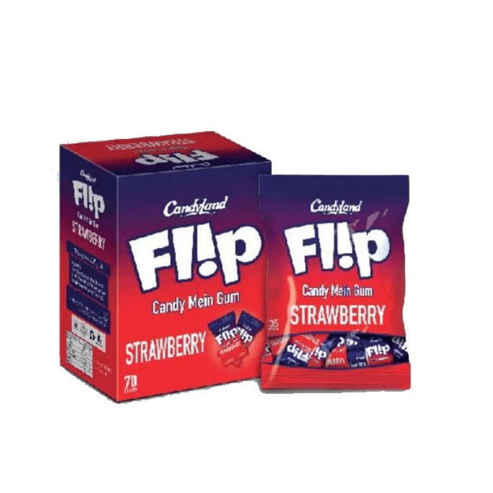 Picture of Candyland Tape Gum Strawberry Flavor 40GM 