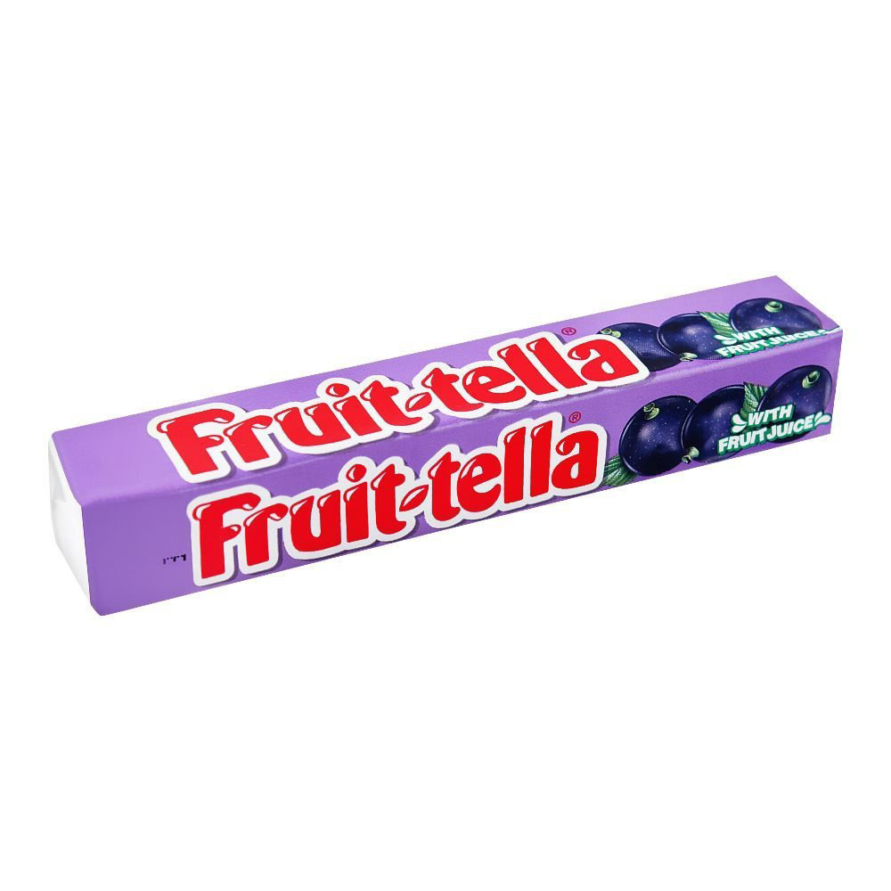 Picture of Fruit-Tella Black Currant Fruit Chewy 32.4GM
