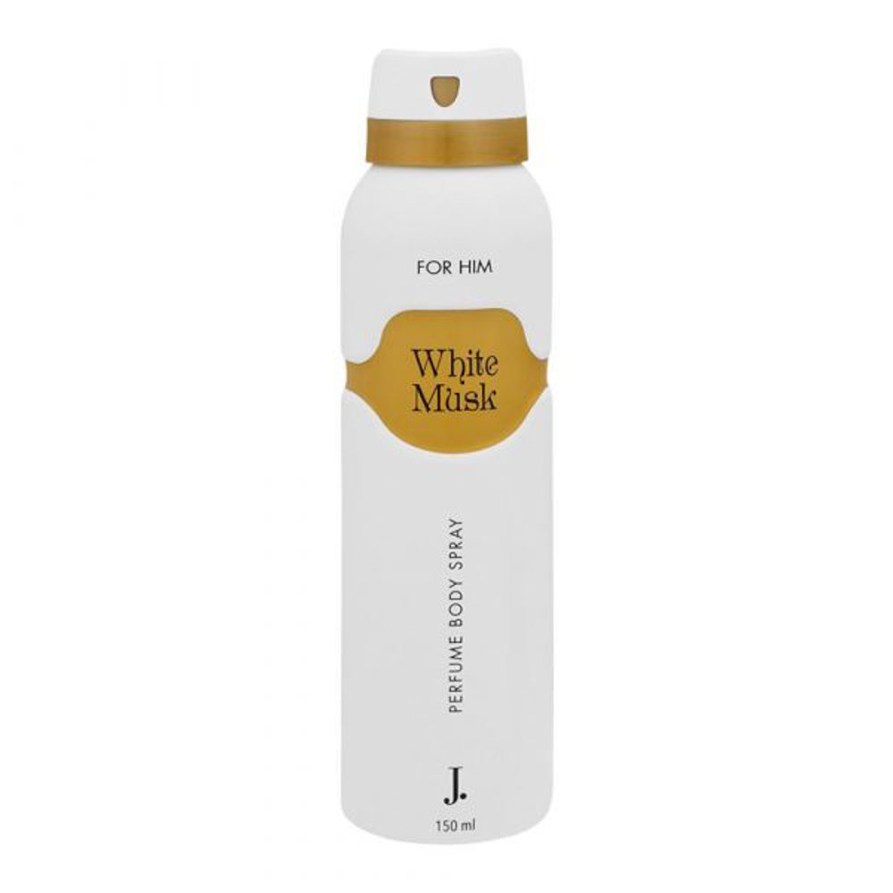 Picture of J. White Musk For Men Body Spray 150ML