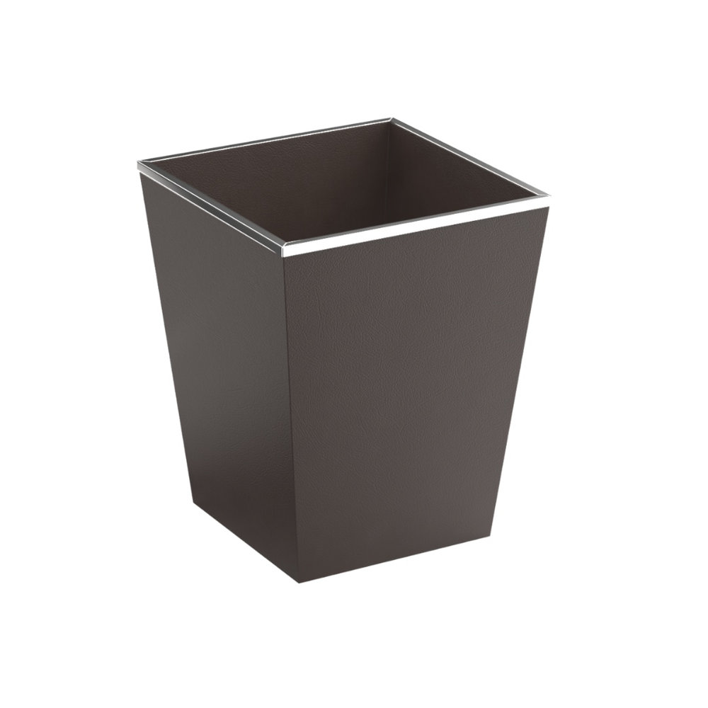 Picture of Leather Square Dust Bin Heavy