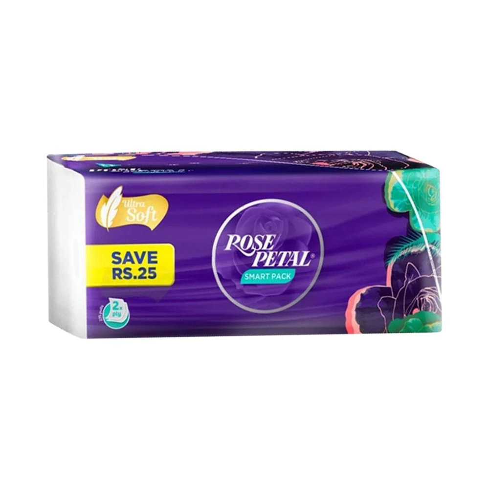 Picture of Flower Petal Soft Pack Tissue 500 Sheets