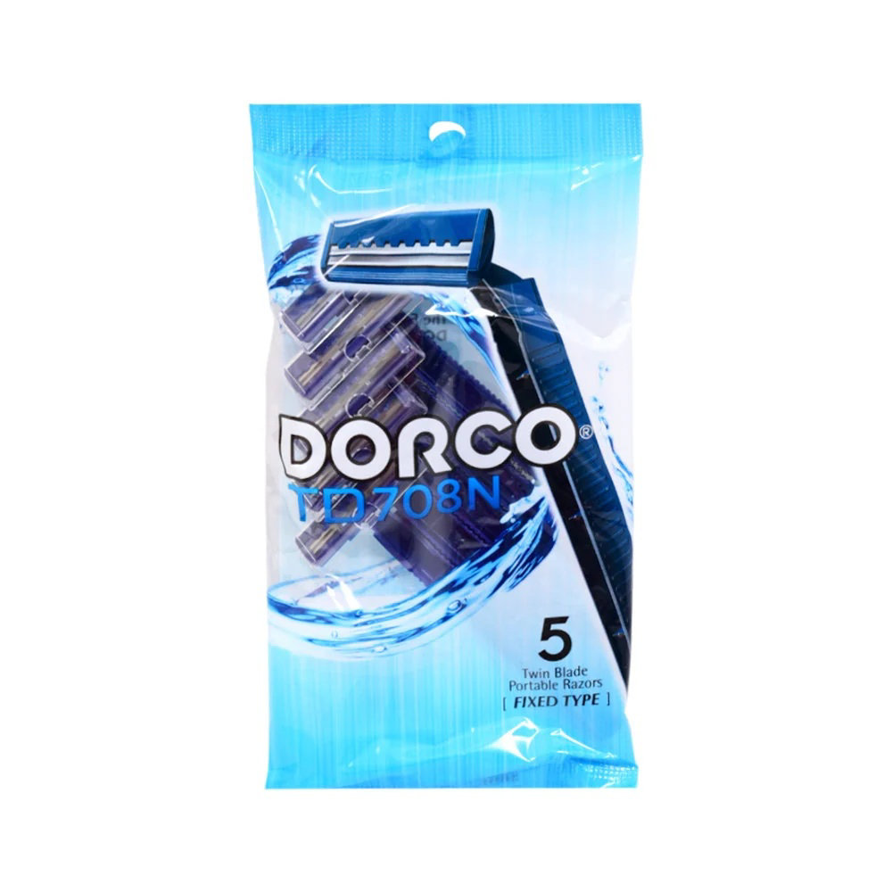 Picture of Dorco Twin Blade Razor TD-708N 5Pcs Pack
