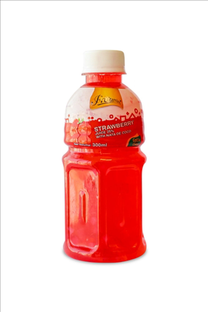 Picture of Fruitamins Strawberry Juice Nata De Coco 300ML