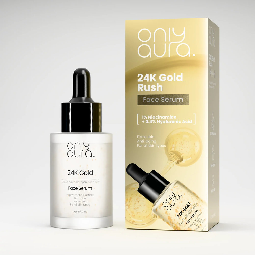 Picture of Only Aura 24K Gold Rush Face Serum 30ML              