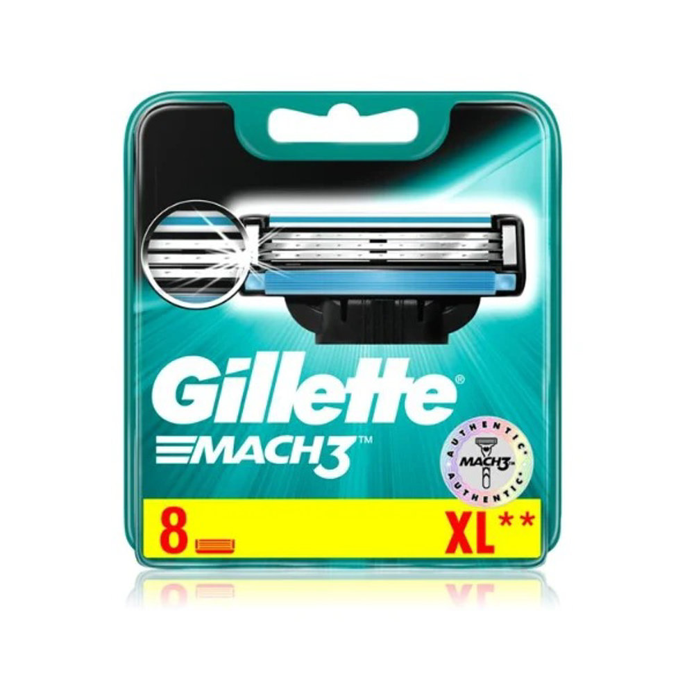 Picture of Gillette Mach3 XL Razor Blades 8Pcs Pack