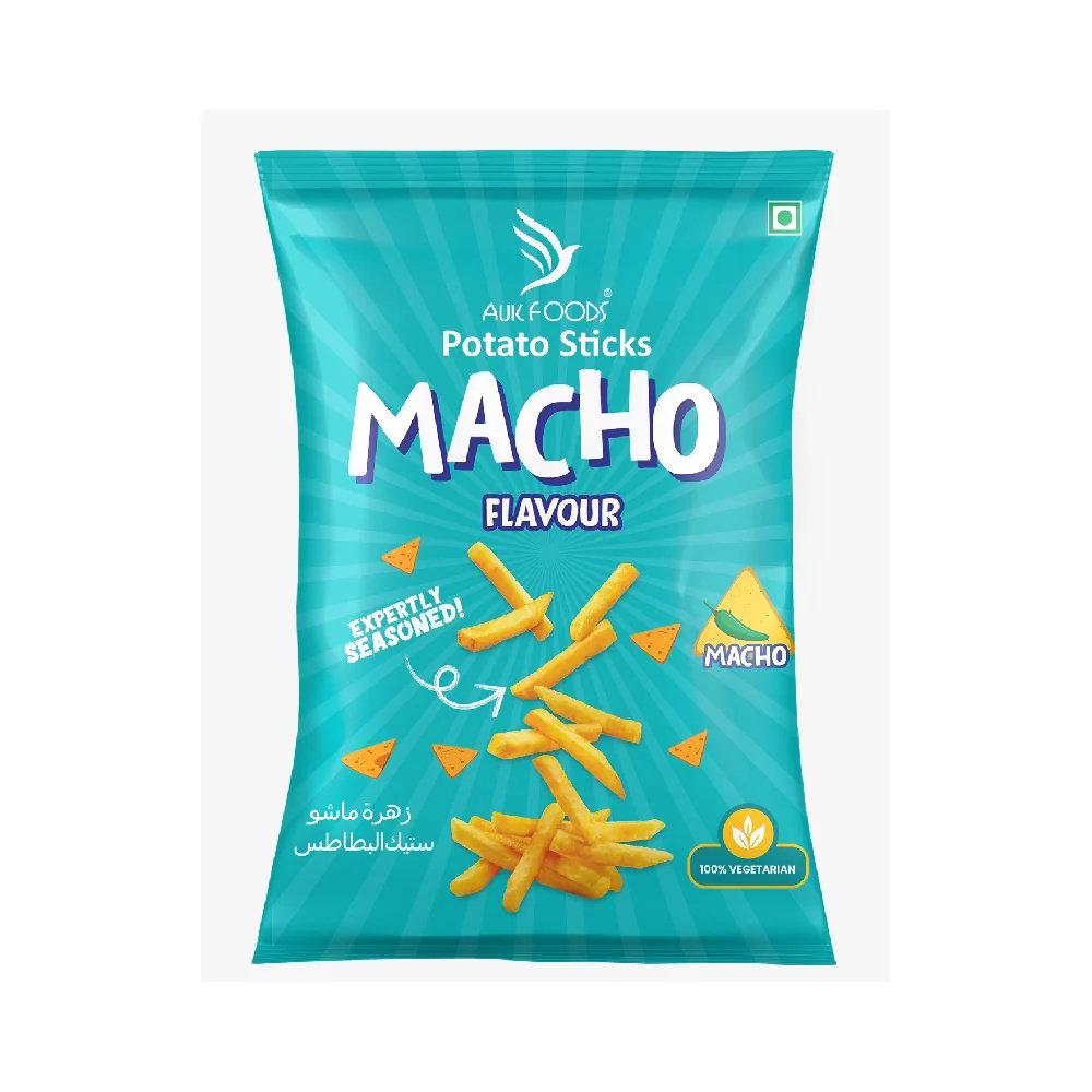 Picture of Auk Foods Potato Sticks Macho 70GM