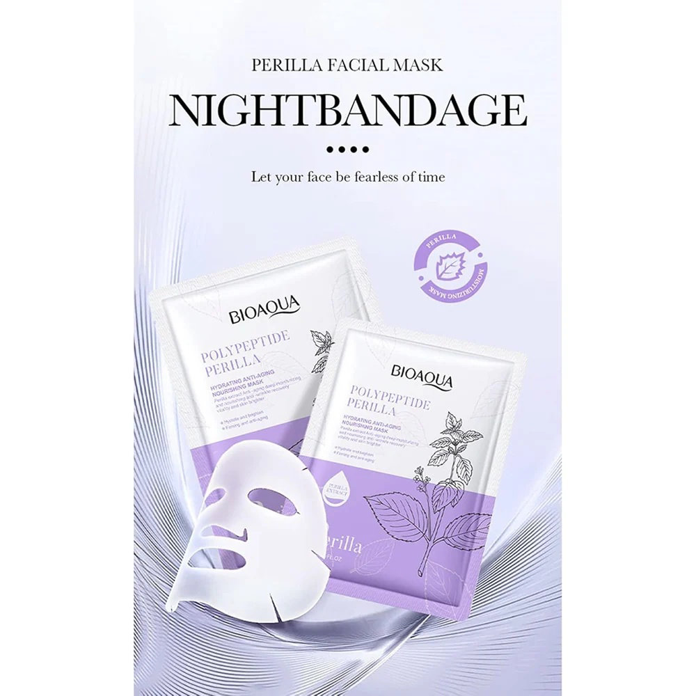 Picture of Bioaoua Facial Mask Polypeptide Perilla 25GM