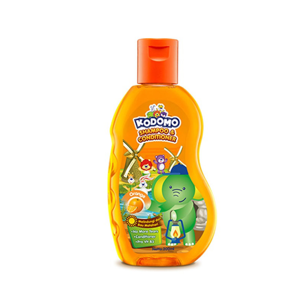 Picture of Kodomo Shampoo & Conditioner Orange 200ML