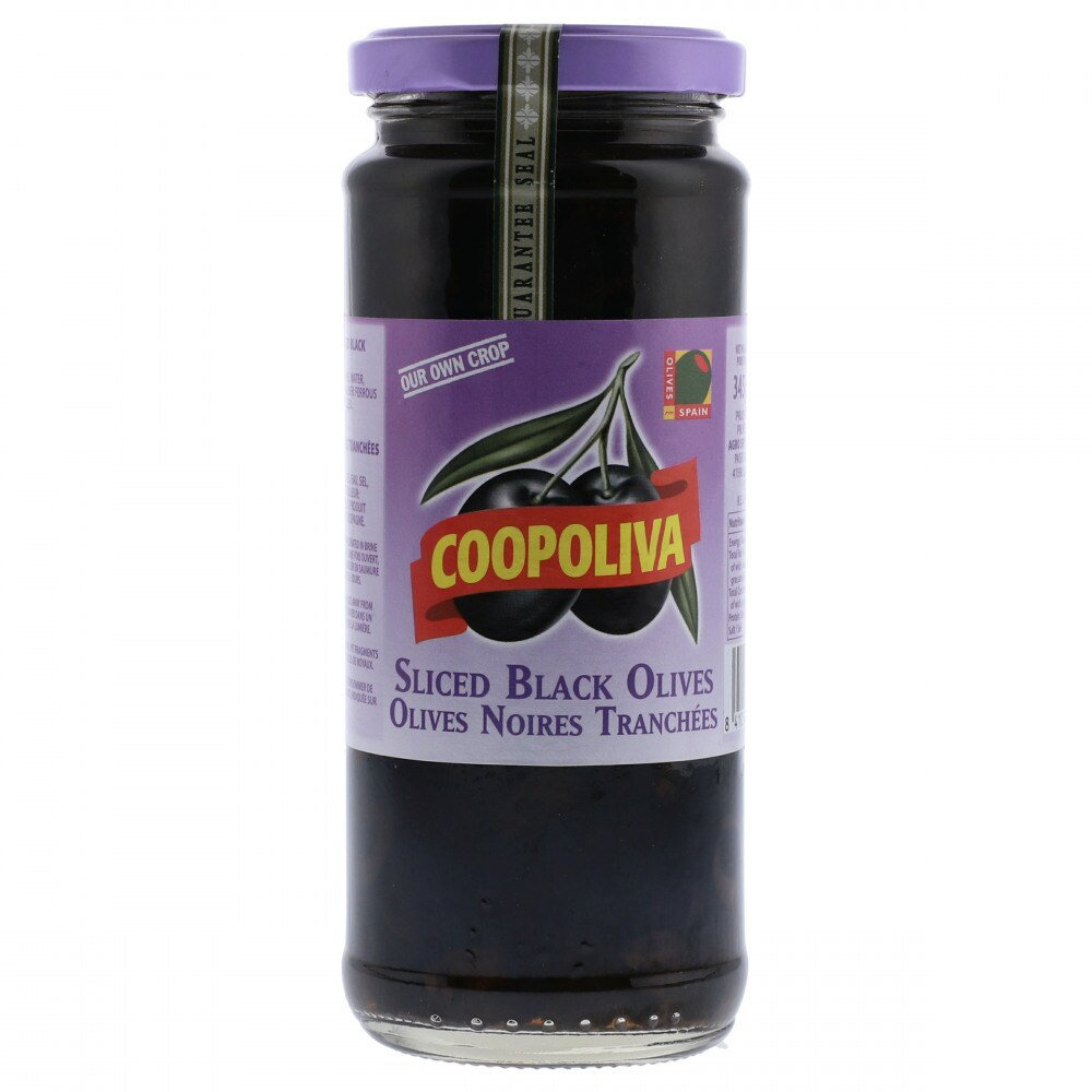 Picture of Coopoliva Sliced Black Olives 345GM