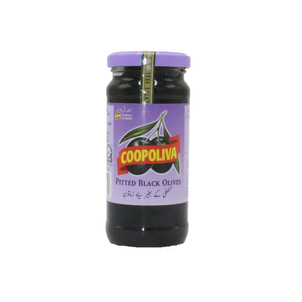 Picture of Coopoliva Pitted Black Olives 235GM
