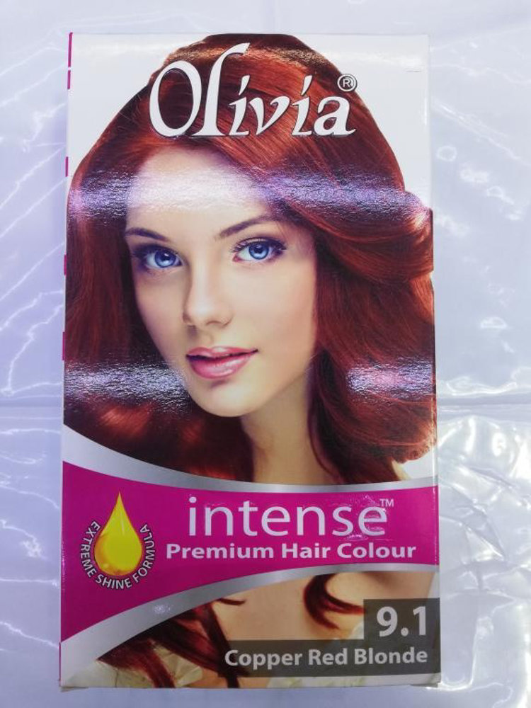 Picture of Olivia Hair Colour 9.1 Copper Red Blonde