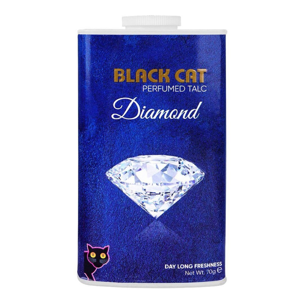 Picture of Black Cat Perfumed Talc Diamond 70GM