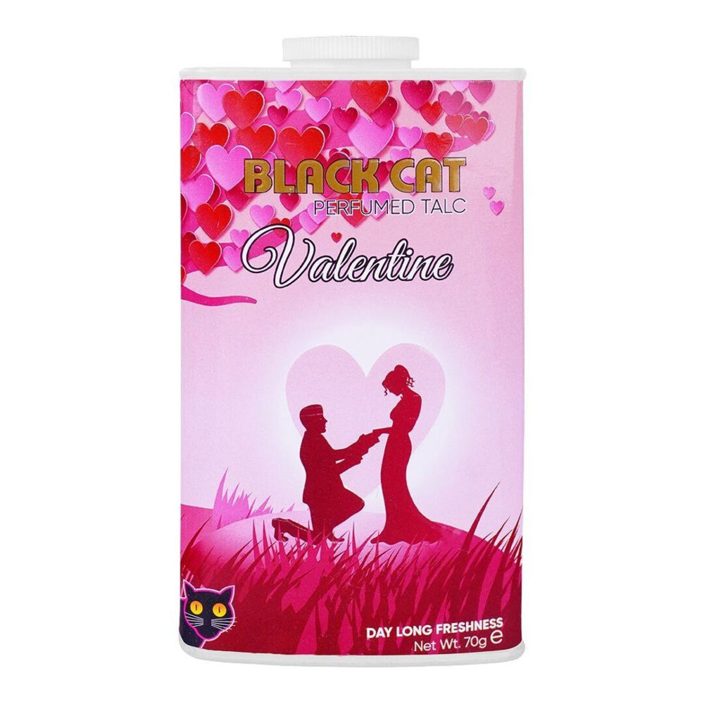 Picture of Black Cat Perfumed Talc Valentine 70GM