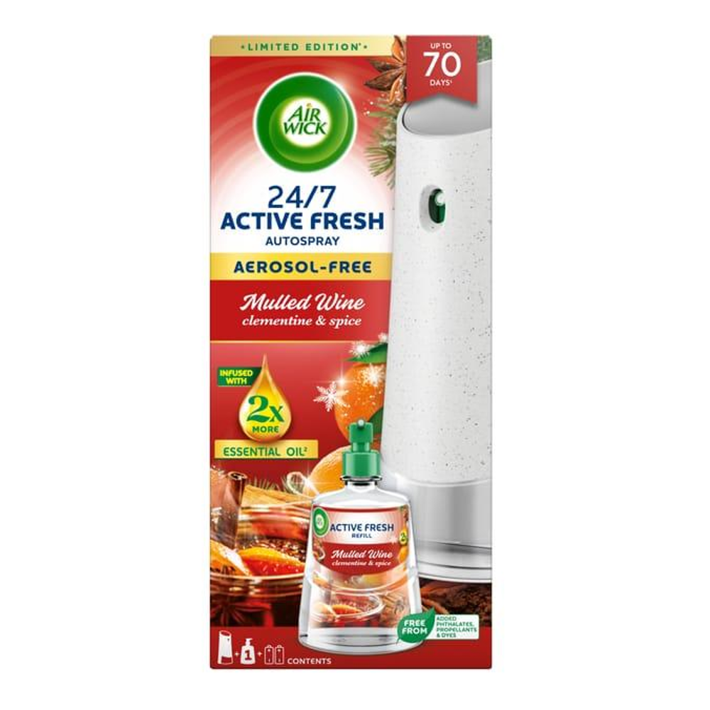 Picture of Air Wick Mulled Wine Active Fresh Autospray 228ML