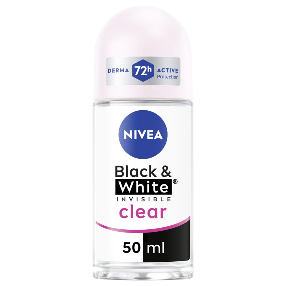 Picture of Nivea Black & White Invisible Clear Roll On 50ML