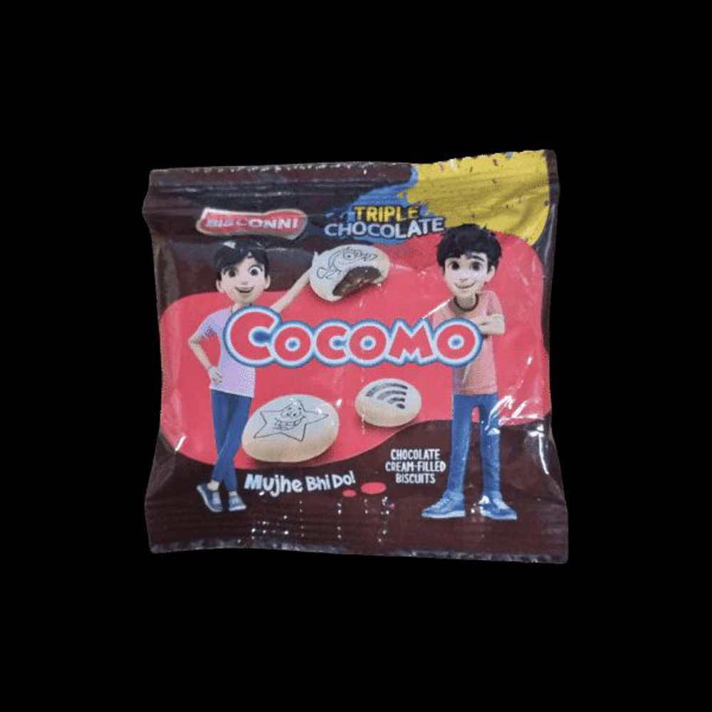 Picture of Bisconni Cocomo Triple Chocolate Filled Biscuits 11gm