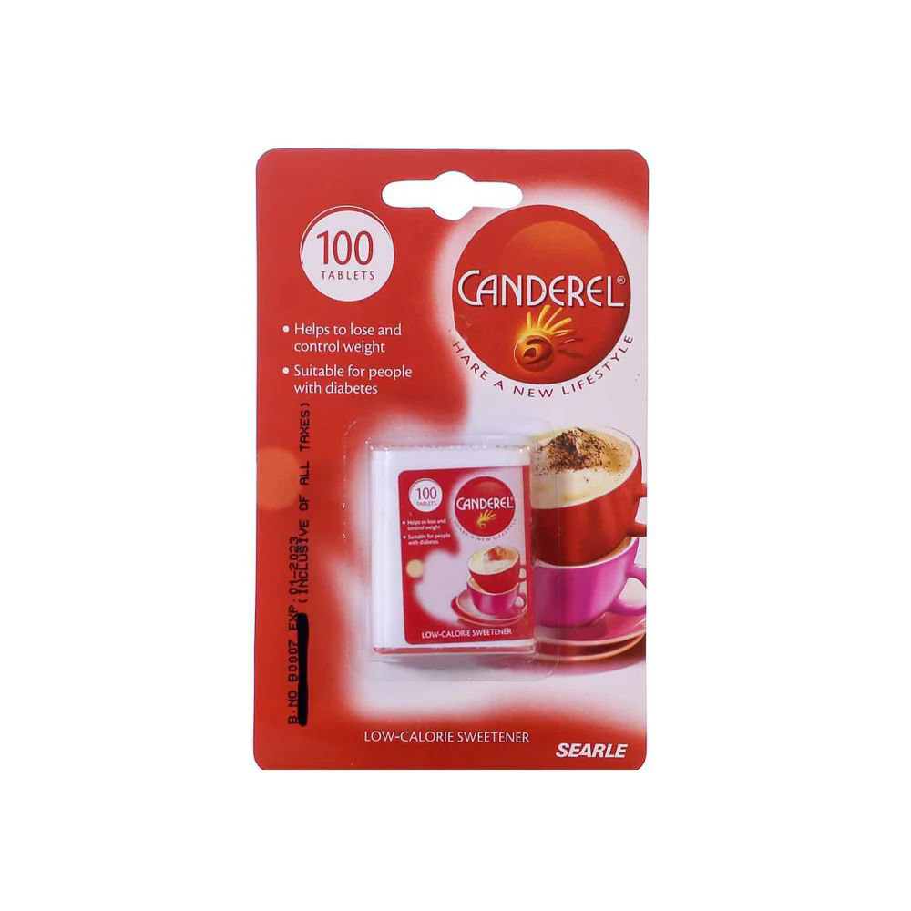 Picture of Canderel Low Calorie Sweetener 100Tablets