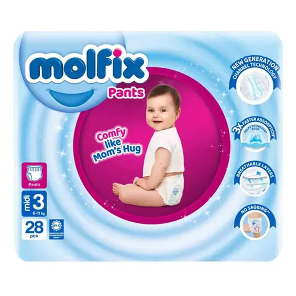 Picture of Molfix Comfy Like Moms Hug  3midi 28Pcs
