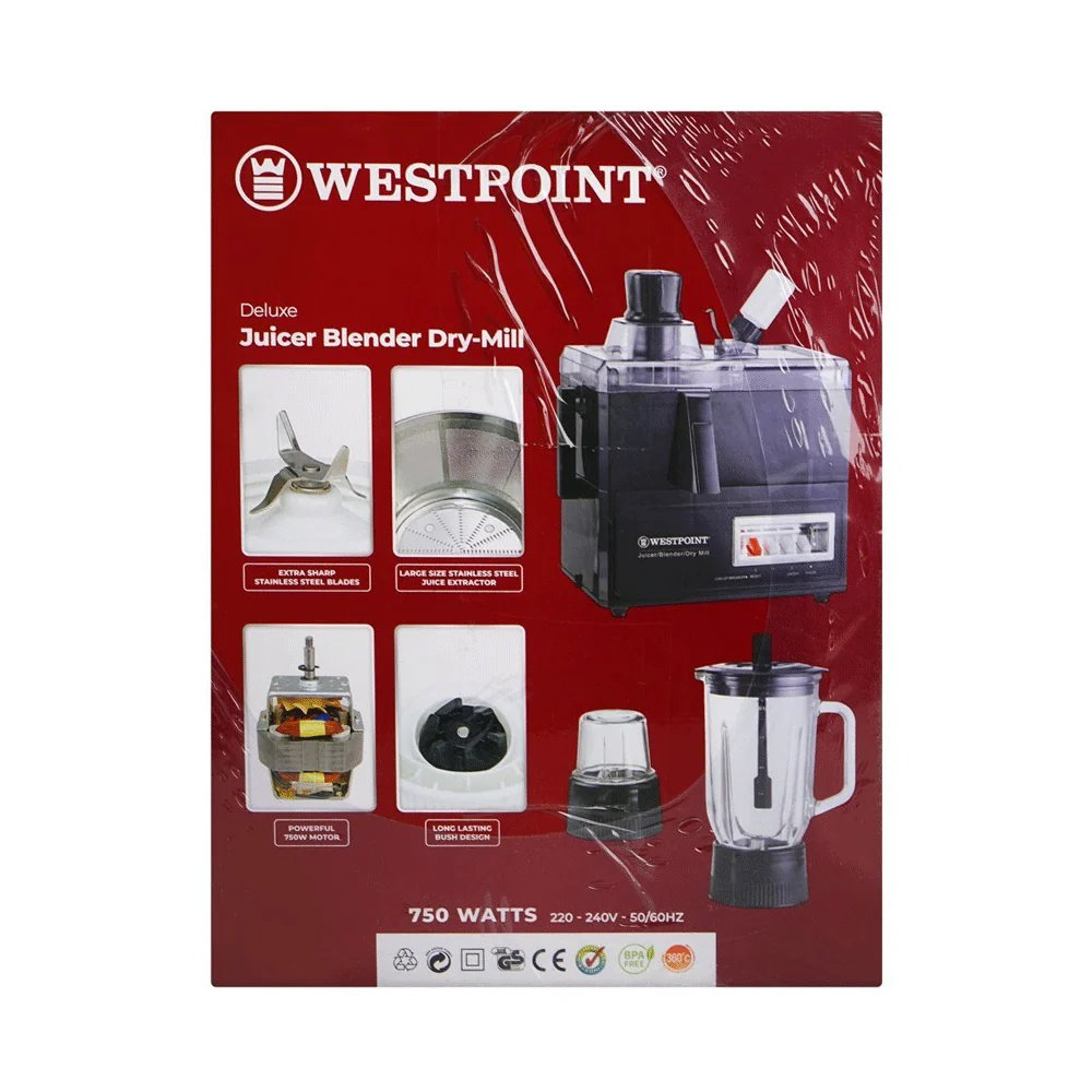 Picture of Westpoint Juicer Blender Dry-Mill WF-8823
