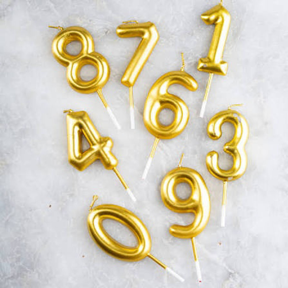 Picture of Fancy Number Candle 