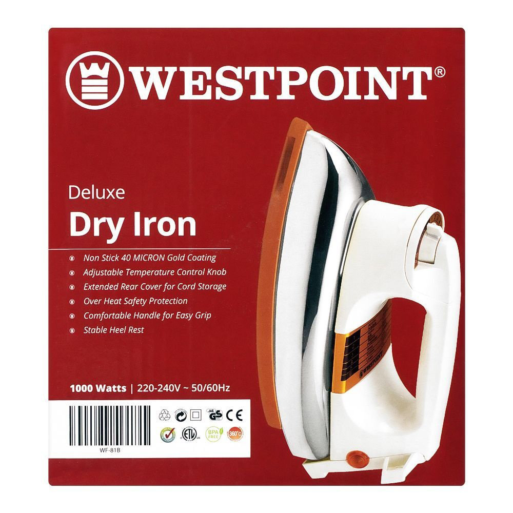Picture of Westpoint Heavy Weight Dry Iron WF-81B