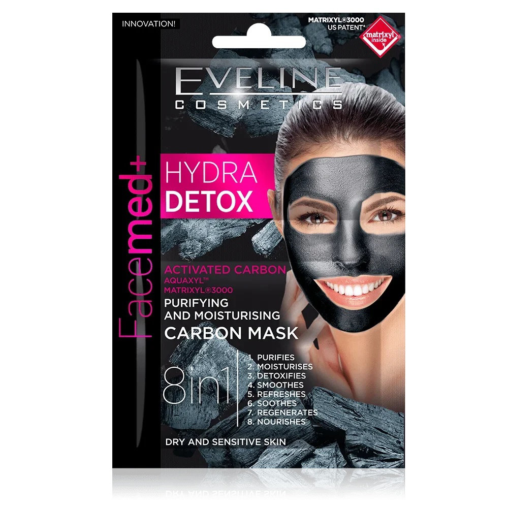 Picture of Eveline Facemed Hydra Detox Carbon Mask 10ML