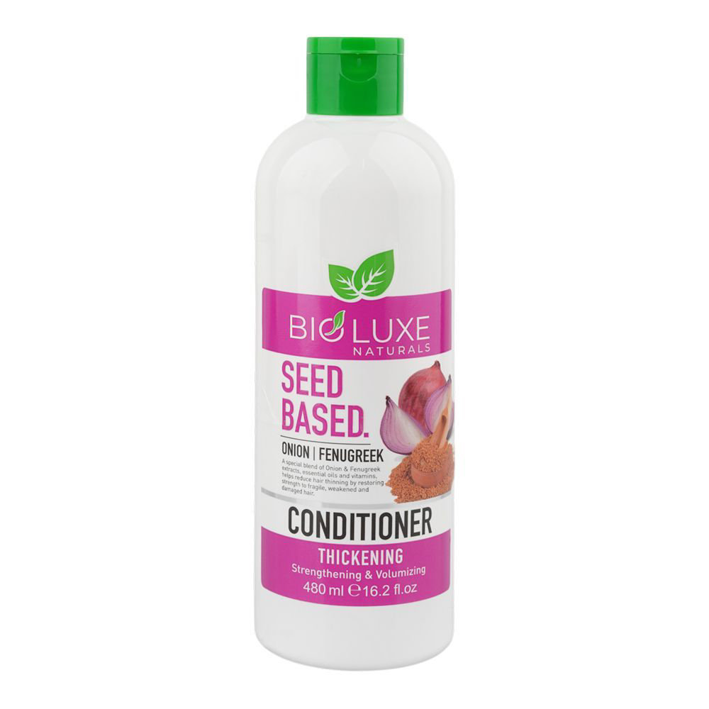Picture of Bioluxe Natural Seed Based Onion | Fenugreek Conditioner 480ml