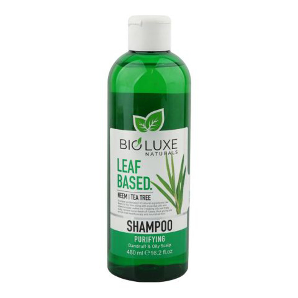 Picture of Bioluxe Neem Tea Tree Leaf Based Shampoo 480 Ml