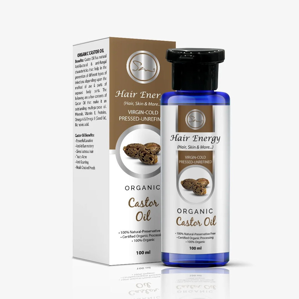 Picture of Hair Energy Organic Castor Hair Oil 100ml