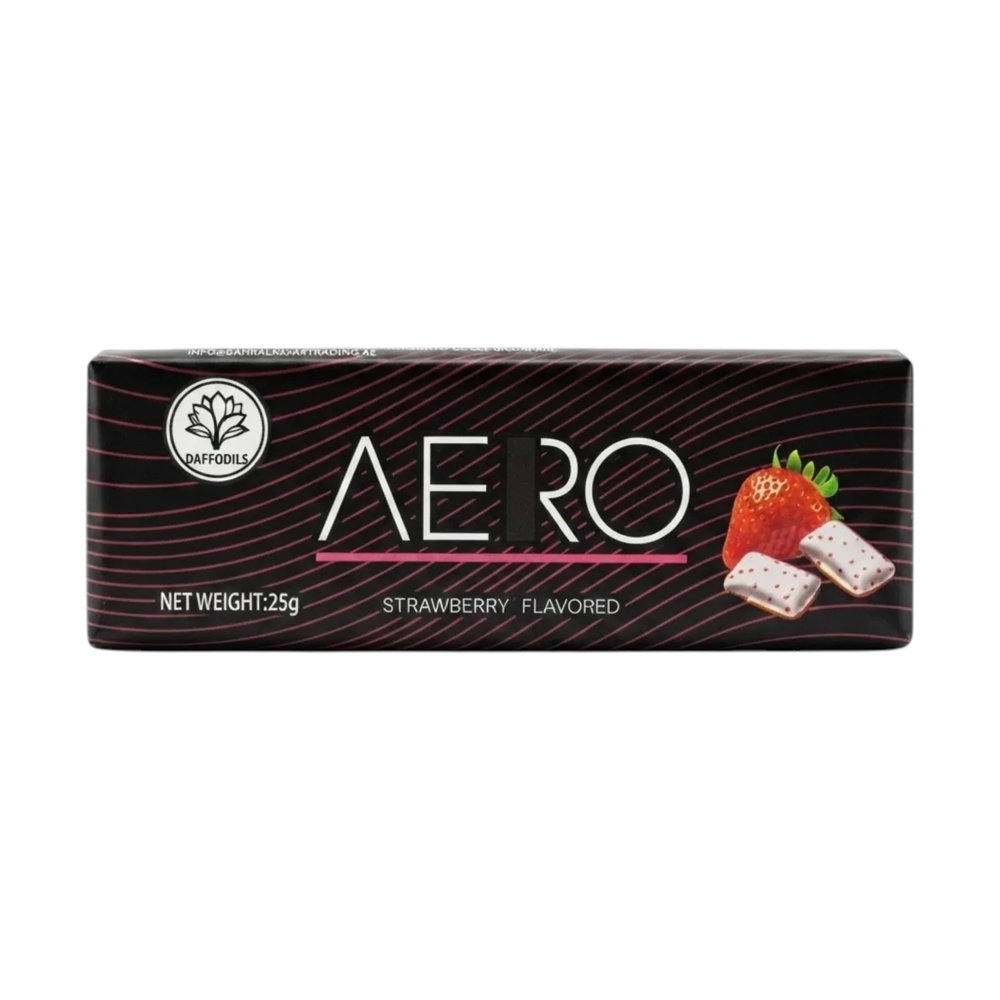 Picture of Daffodils Aero Strawberry Chewing Gum 25GM
