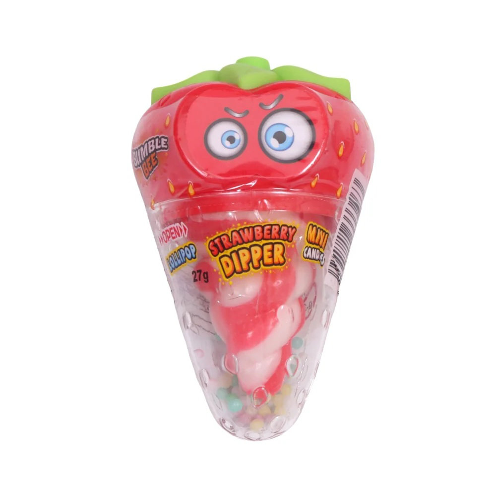 Picture of Bumble Bee Strawberry Dipper Mini Candies 27GM
