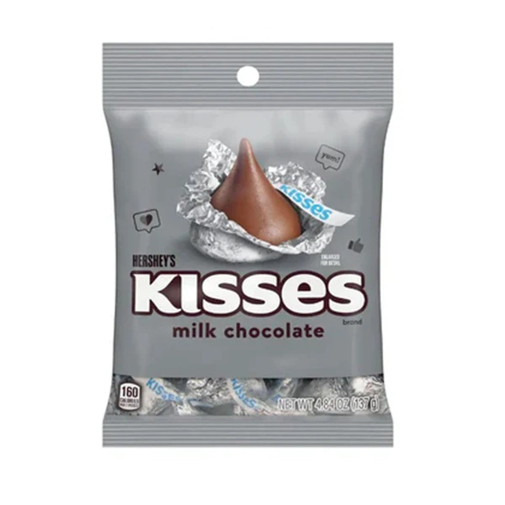 Picture of Hershey's Kisses Milk Chocolate Pouch 36GM