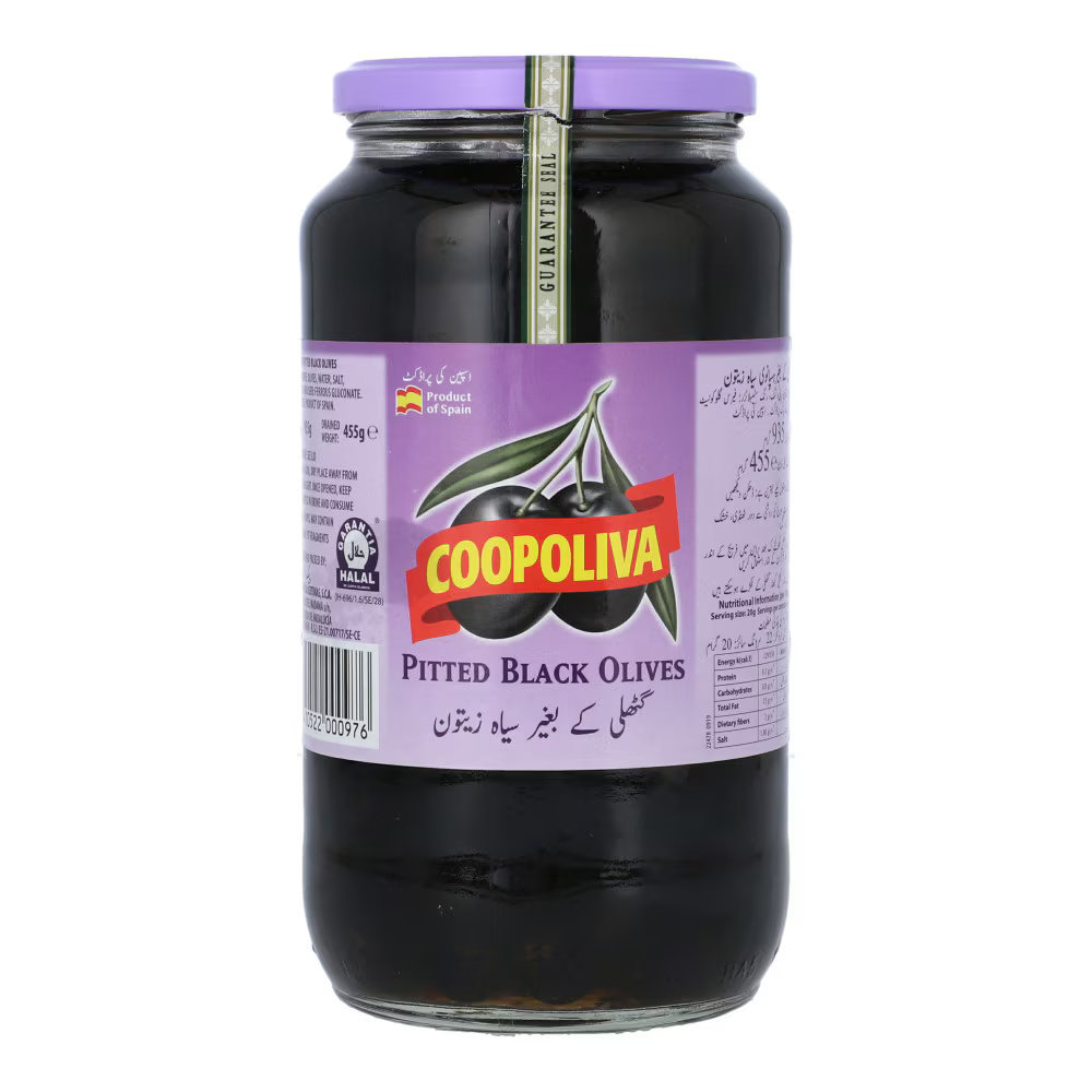 Picture of Coopoliva Pitted Black Olives 935GM