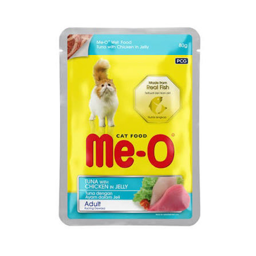 Picture of Meow Jelly Tuna With Chicken 80GM