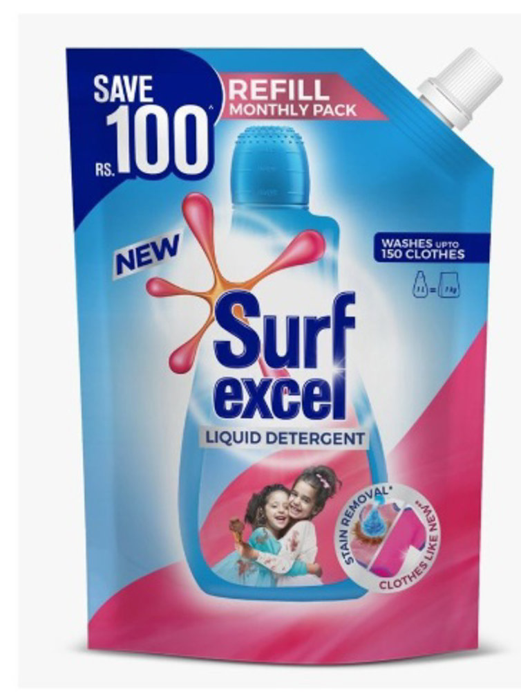 Picture of Surf Excel Liquid Refill Pouch 900ML