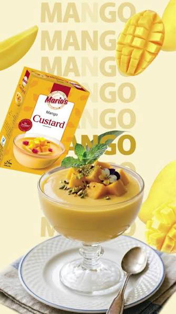Picture of Marios Custard Mango Flavour 275GM