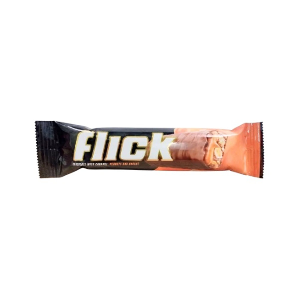 Picture of Candyland Flick Chocolate With Caramel Peanuts & Nougat 24gm
