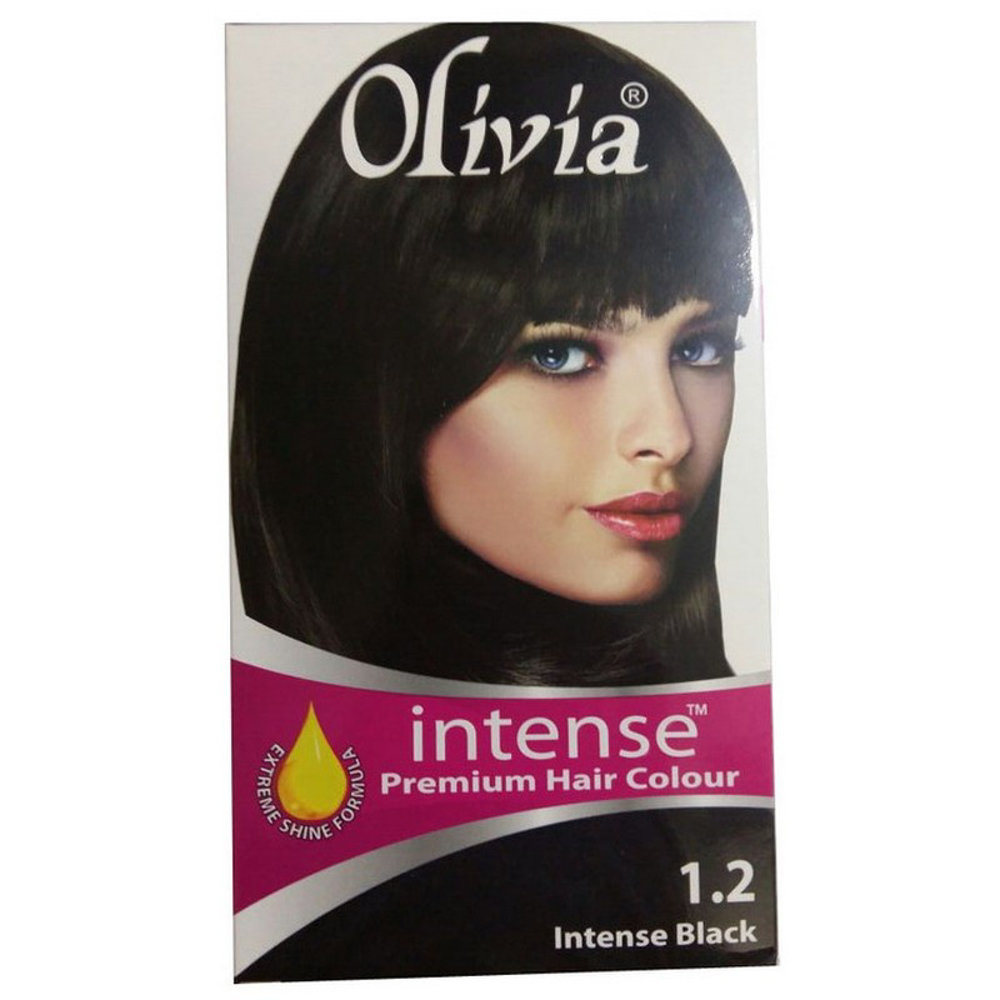 Picture of Olivia Hair Colour 1.2 Intense Black 