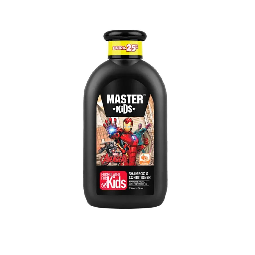 Picture of Master Kid Iron Man Shampoo & Conditioner 150 Ml