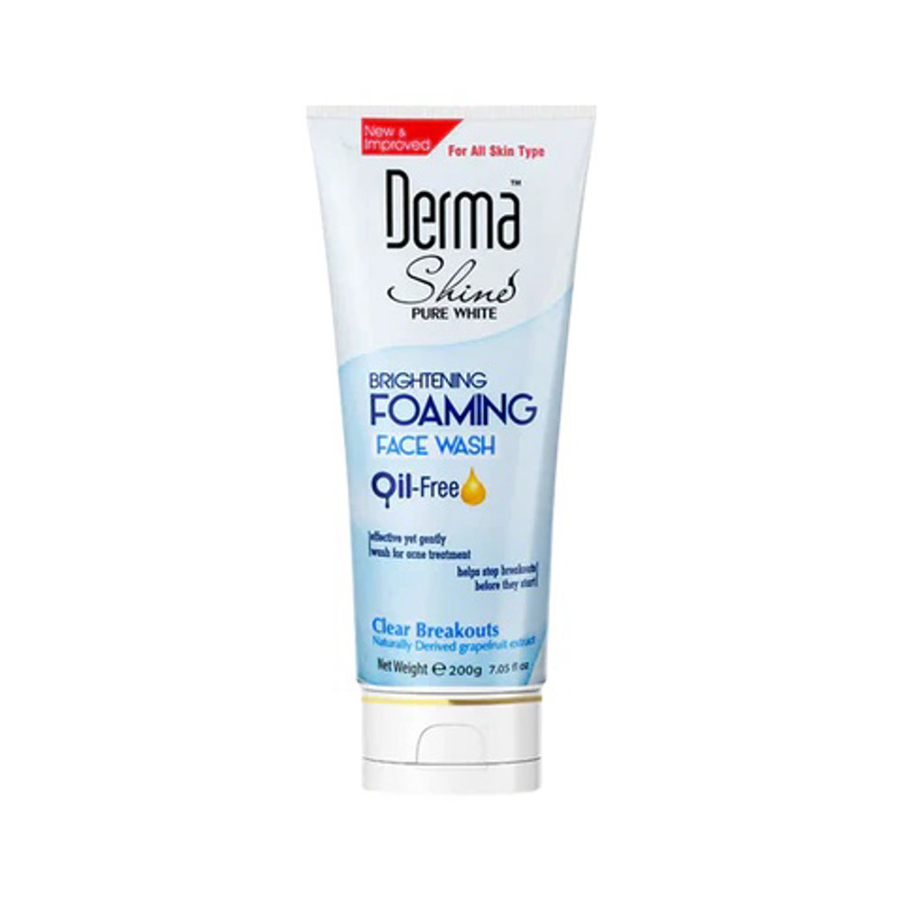 Picture of Derma Shine Brightening Foaming Face Wash 200GM