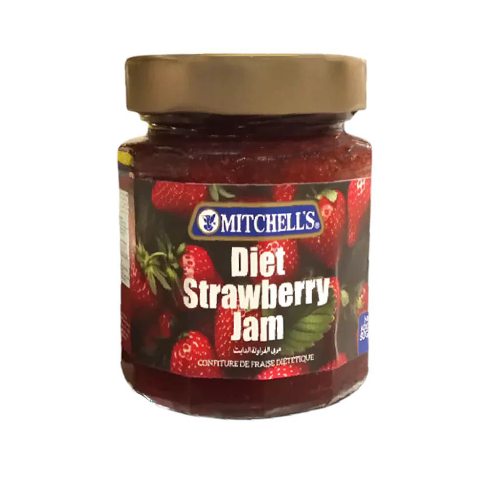 Picture of Mitchells Diet Strawberry Jam 300gm