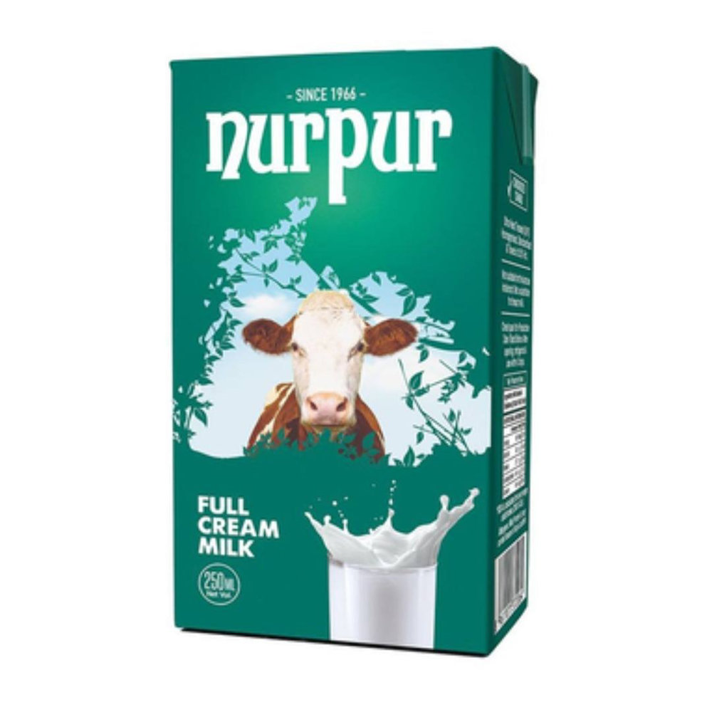 Picture of Nurpur Full Cream Milk Tetra Pack 250ML