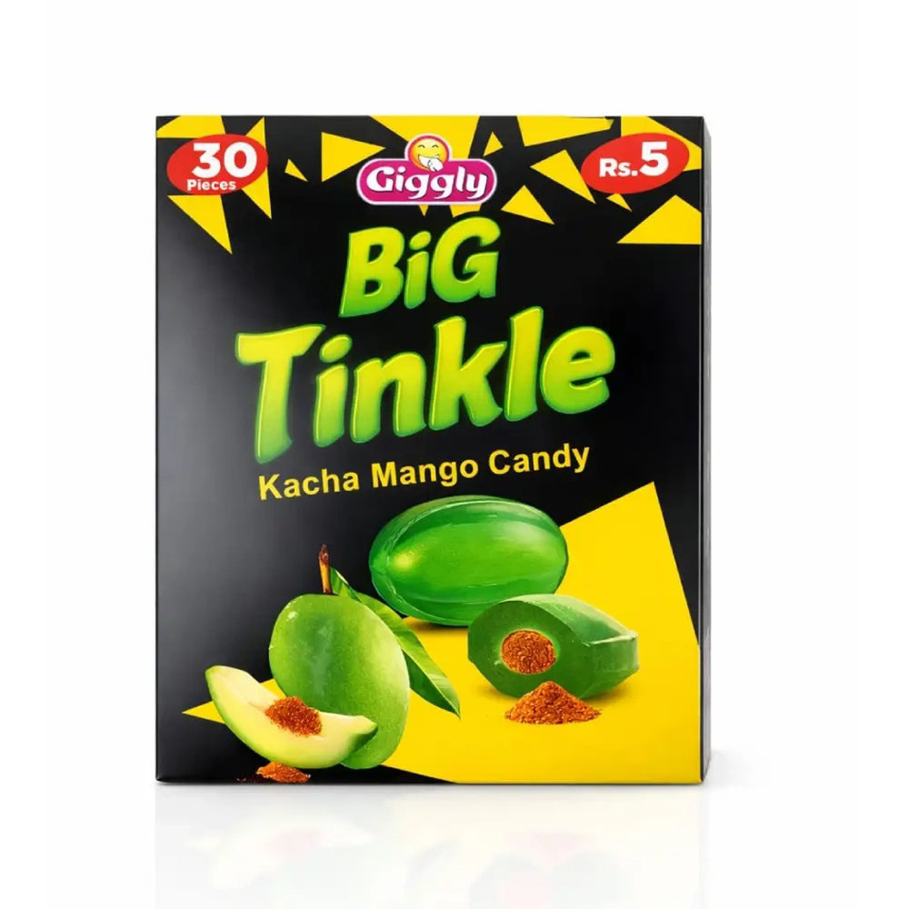 Picture of Giggly Candy Big Tinkle Kacha Mango 30PC