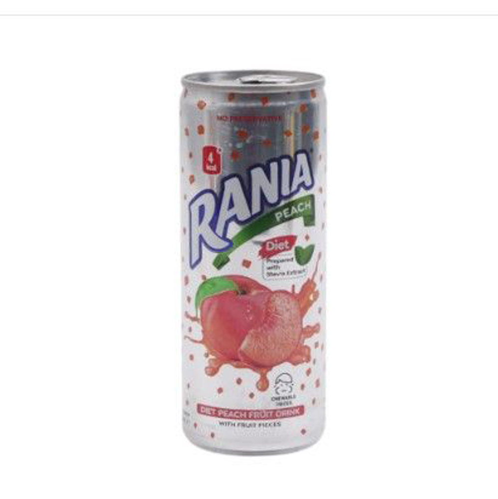 Picture of Rania Diet Peach Fruit Drink 250ML