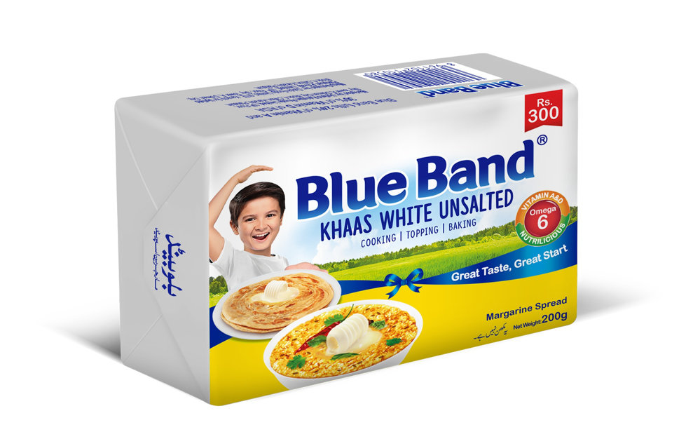 Picture of Blue Band Khas White Unsalted Vitamin A&D 200GM
