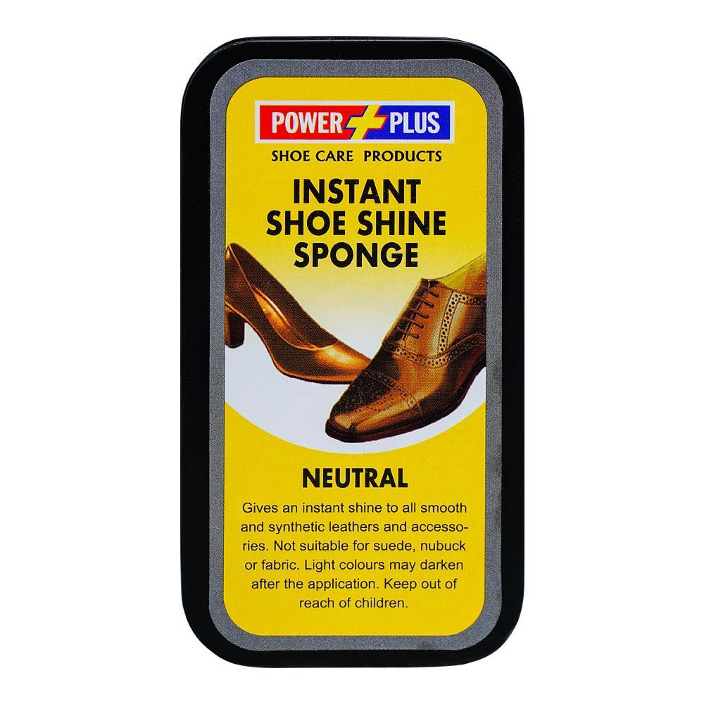 Picture of Power Plus Shoe Shine Sponge Neutral 